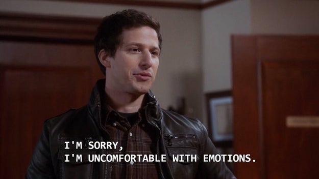 And feelings: