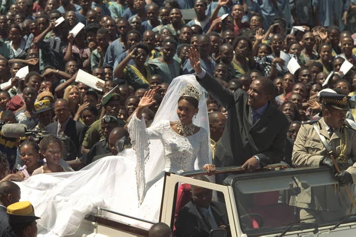 King Letsie III and Queen 'Masenate Mohato Seeiso (née Anna Karabo Mot...