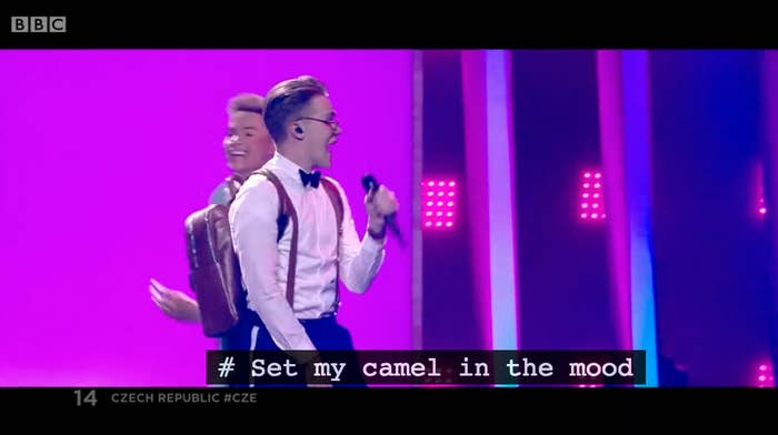 The Czech Republic Has Performed A Very Wtf Song At Eurovision And I Think You Should Know About It