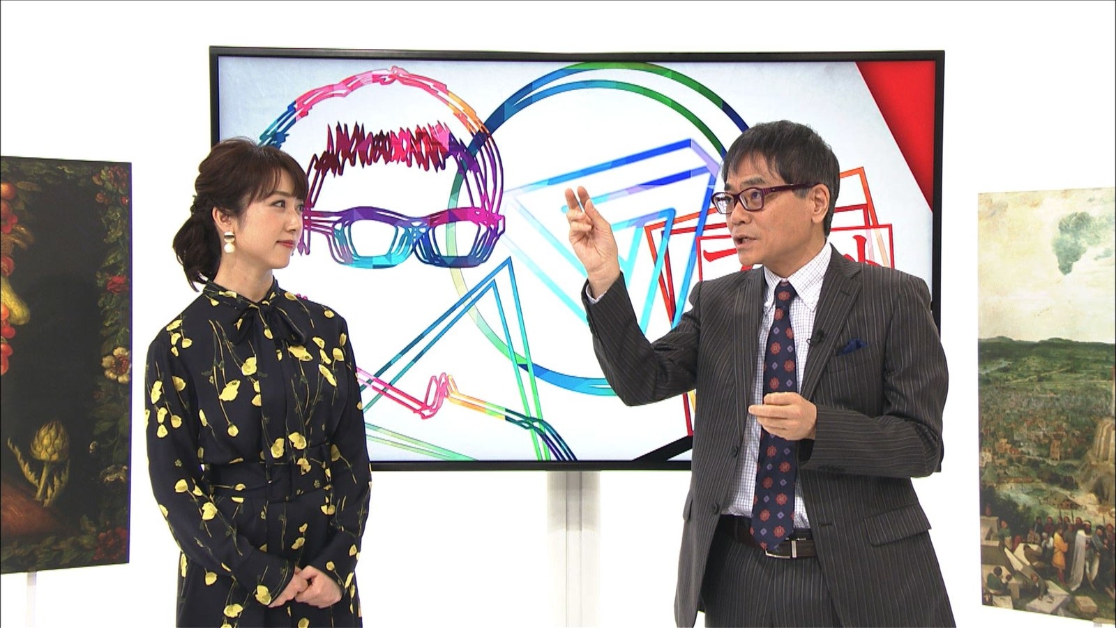 いとうせいこうさんと川田裕美アナウンサー