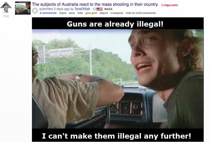 Pro Gun Activists Are Using Australia S Latest Shooting To Mock The Country S Gun Laws
