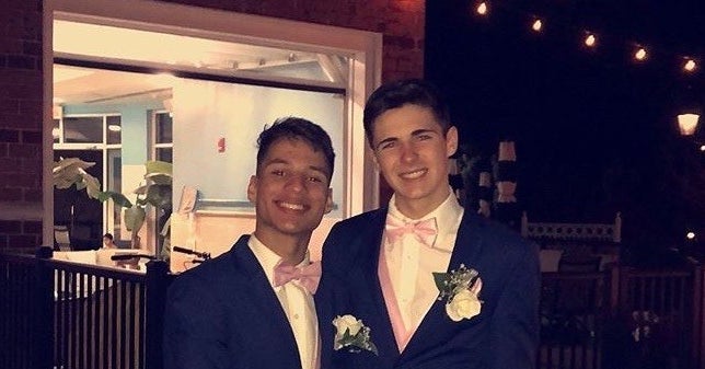 This Teen Couple Walking Home From Prom Got A Pretty Heartwarming Surprise
