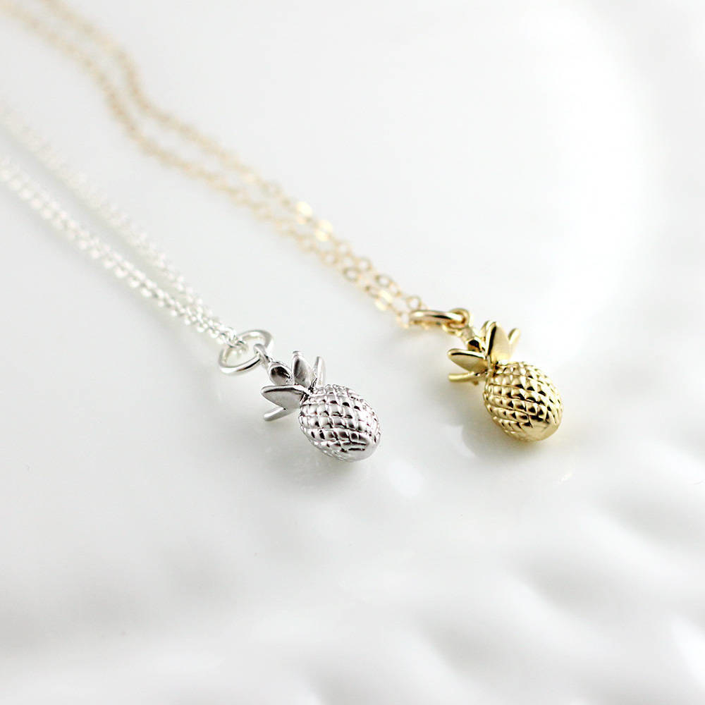 You can choose from a sterling silver or 14K-gold-filled cable chain.Get it from woobiebeans on Etsy for $18 (available in two colors).