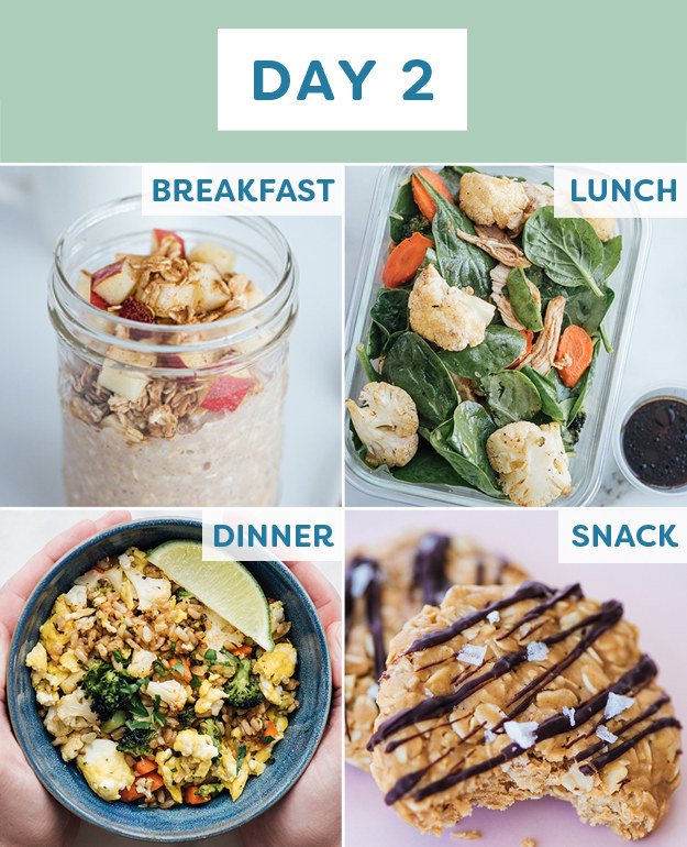 Day 1 Of Tasty's 7-Day Make-Ahead Meal Plan