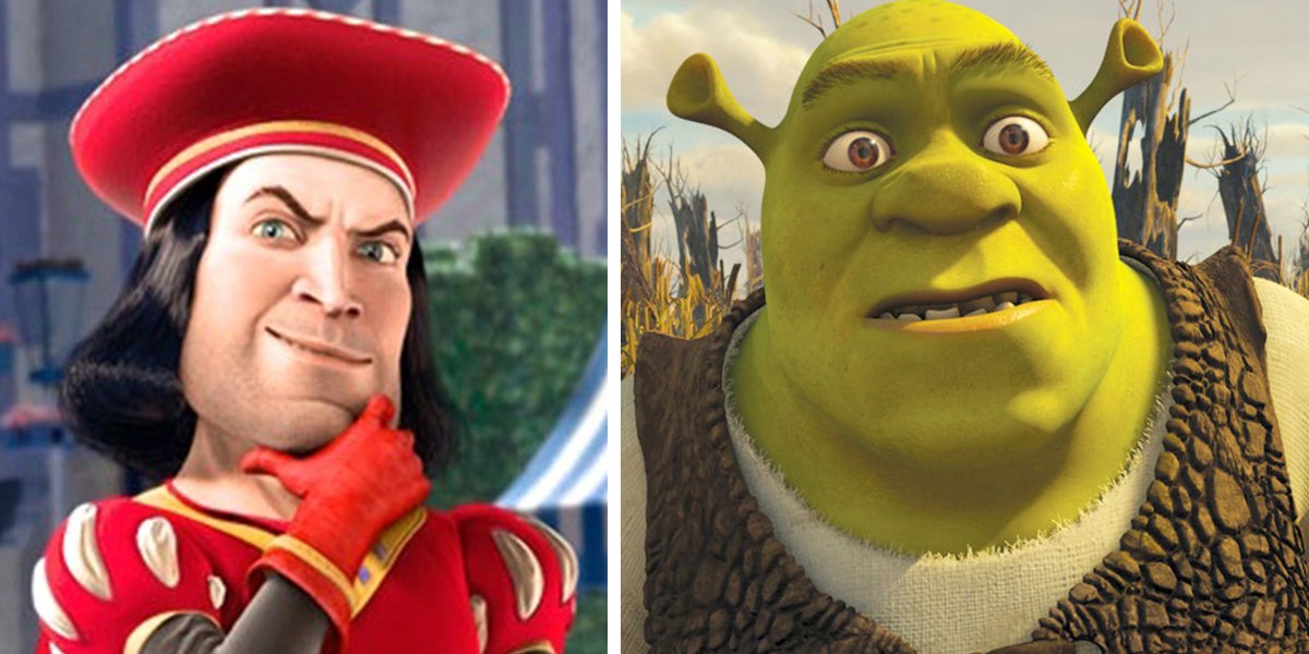 Герои мультика шрек фото Everyone Is A Combination Of A Villain And Hero From "Shrek" - Here's Yours