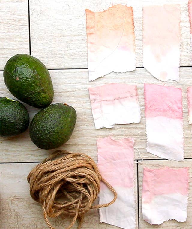 Here S How To Turn Your Avocado Trash Into Millennial Pink Fabric Dye