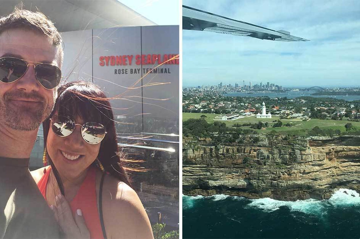 I Popped The Question In The Middle Of Sydney Harbour
