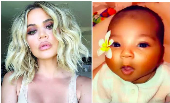 Khloe Kardashian Chose The Name True Before Those Cheating Allegations This content is imported from instagram. khloe kardashian chose the name true