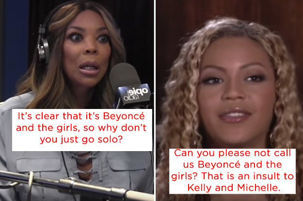 Beyonce says &quot;Can you please not call us Beyonce and the girls? That is an insult to Kelly and Michelle&quot;