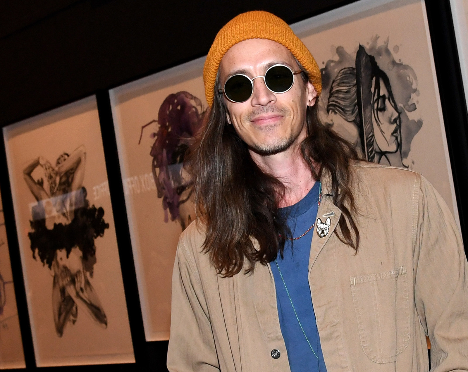 Still the lead singer of Incubus, but is also an accomplished artist now.