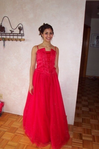 i made my own prom dress