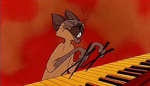 The Siamese cat in The Aristocats playing the piano with chopsticks and singing "Shanghai Hong Kong" made my jaw drop. That was bad.—malinrh11
