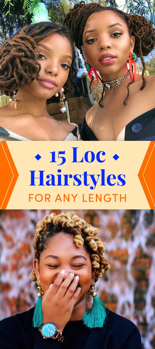 15 Loc Hairstyles When You Don't Know What To Do With Your Hair