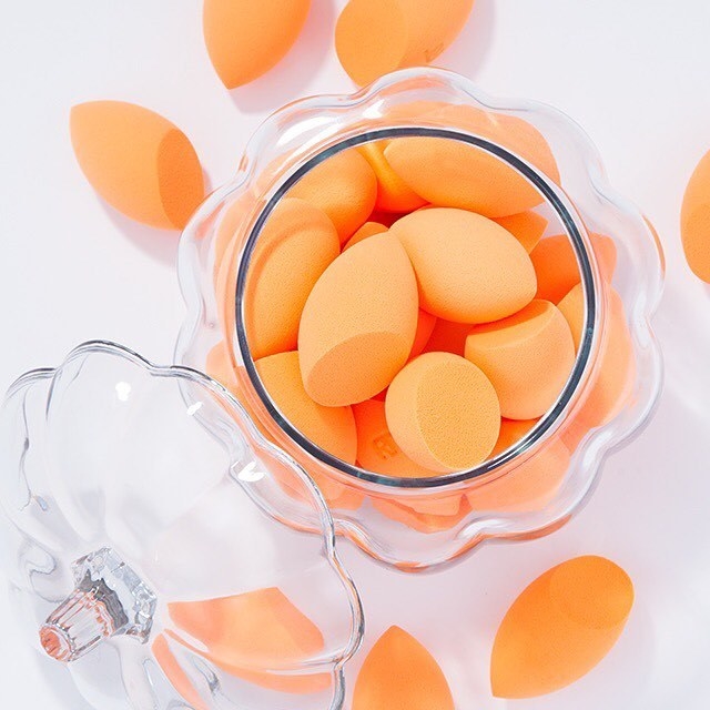 Promising review: "I love these sponges. Use them damp and foundation goes on so smoothly and easily. It makes foundation less cakey and doesn't soak up as much as a foundation brush does, which means you use less product. It also doesn't make foundation look streaky like a brush can. If you dab foundation on in a blotting motion it helps pores less noticeable. I almost never use a brush anymore." —Mandy RatliffGet it from Amazon for $13.49 (for a pack of four).
