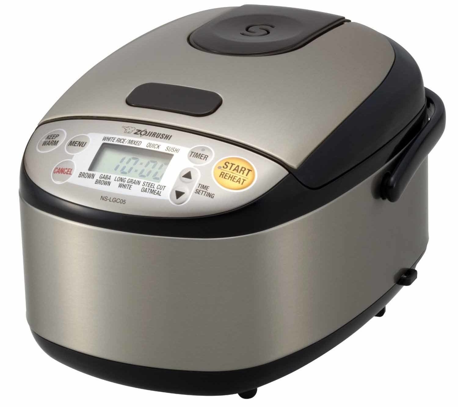 This Zojirushi rice cooker has a three-cup capacity. It has settings for pretty much any type of rice and can also cook steel-cut oatmeal."I always used to worry about under- or over-cooking my rice, but now I can plug my rice cooker in and let it work its magic." —Alyssa O.Get it from Walmart for $149.95 or from Jet for $199.95.