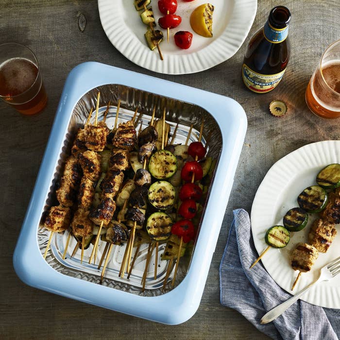 Enter promo code WARMINGUP at checkout. Get this casserole carrier here.