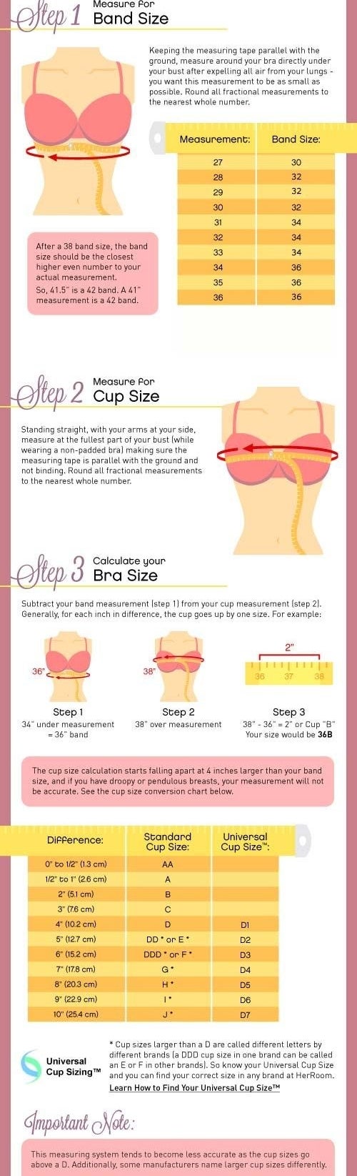 How-to determine bra size  Bra fitting guide, Bra sizes, Correct bra sizing