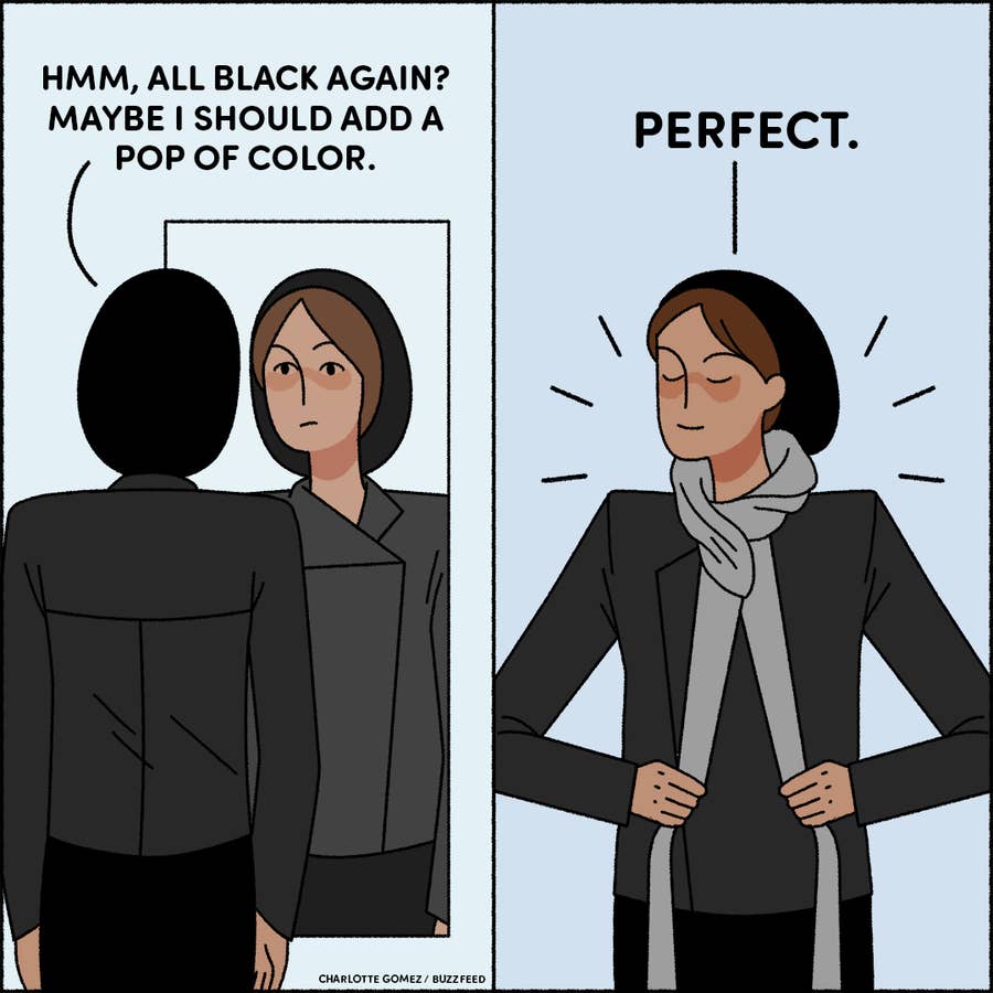 Just 21 Jokes For People Who Always Wear Black