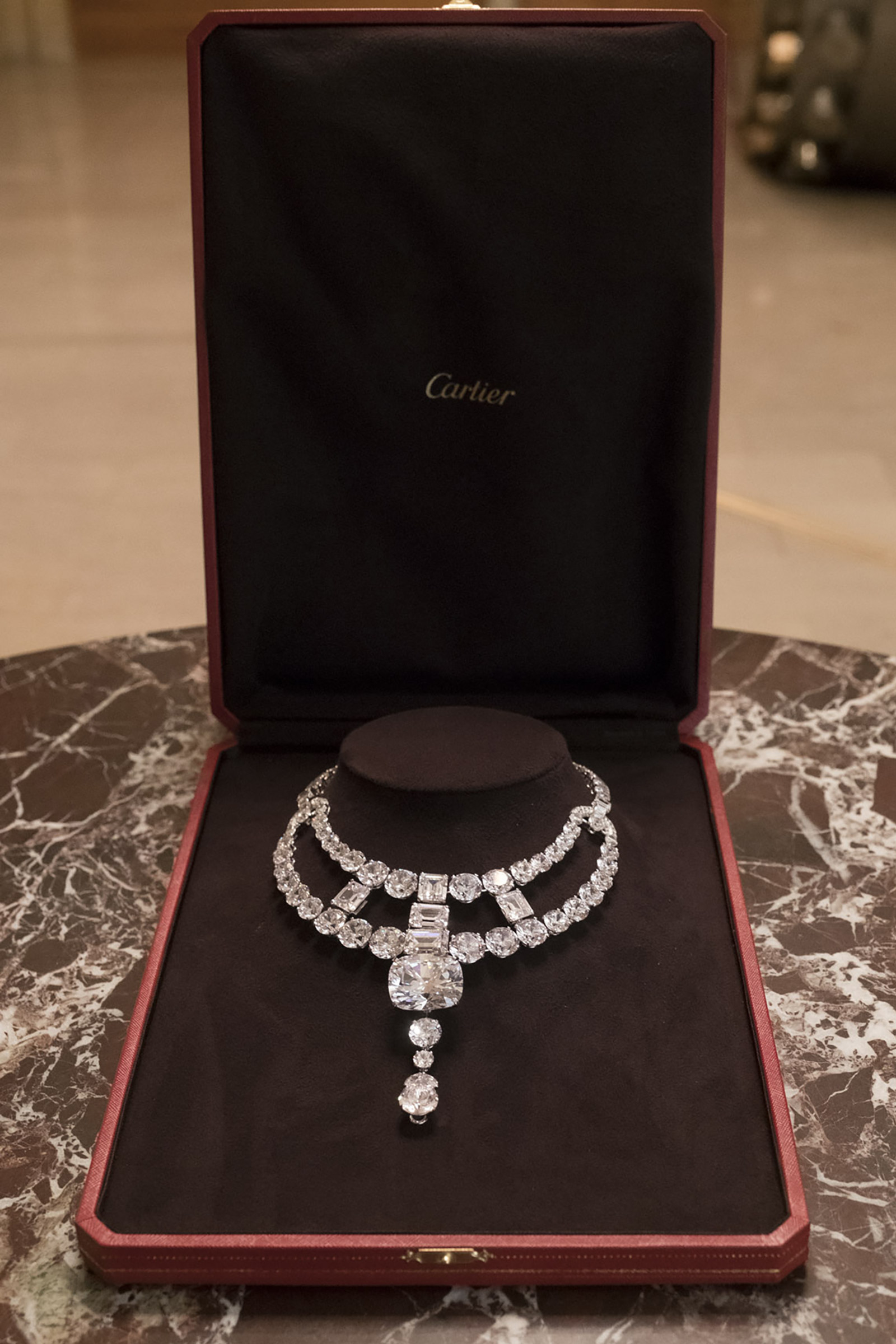 Most expensive cartier necklace sale