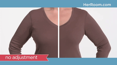 Check out more from HerRoom for how to correctly put on your bra!