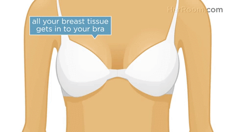 Check out more from HerRoom for how to actually put on a bra!