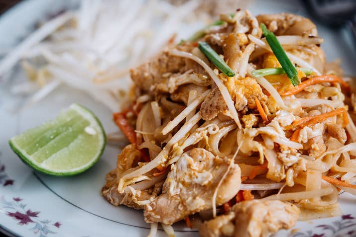 She told Delish: "I took a bite and said, 'oh my God, what have I been eating all my life? This is what Pad Thai's supposed to taste like?'"