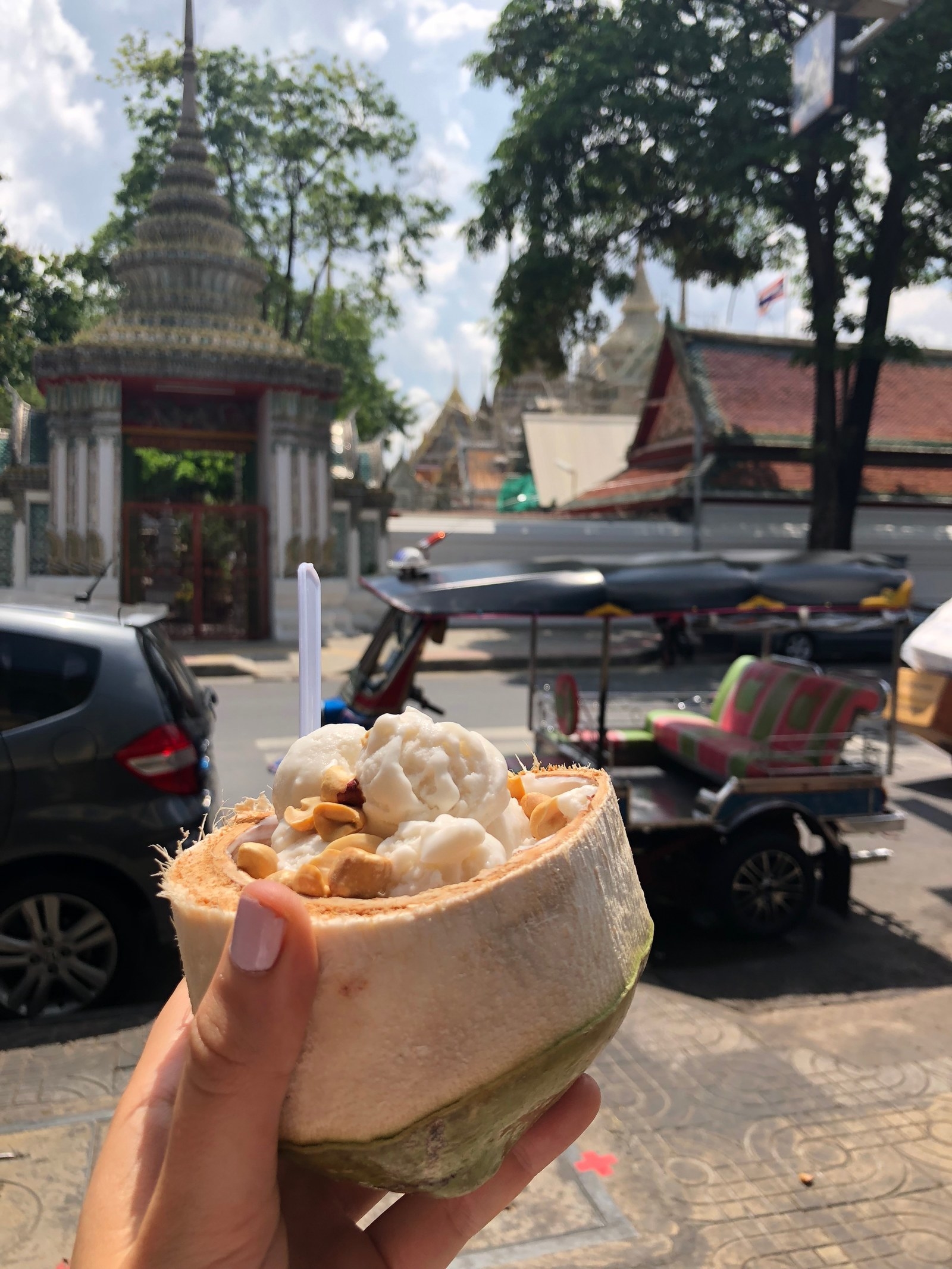 Coconut Ice Cream from the Streets of Bangkok