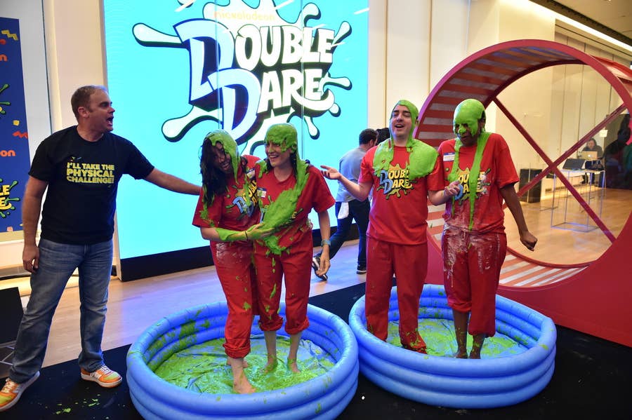 How to Make a Double Dare Cake - Nickelodeon-Inspired Slime Cake