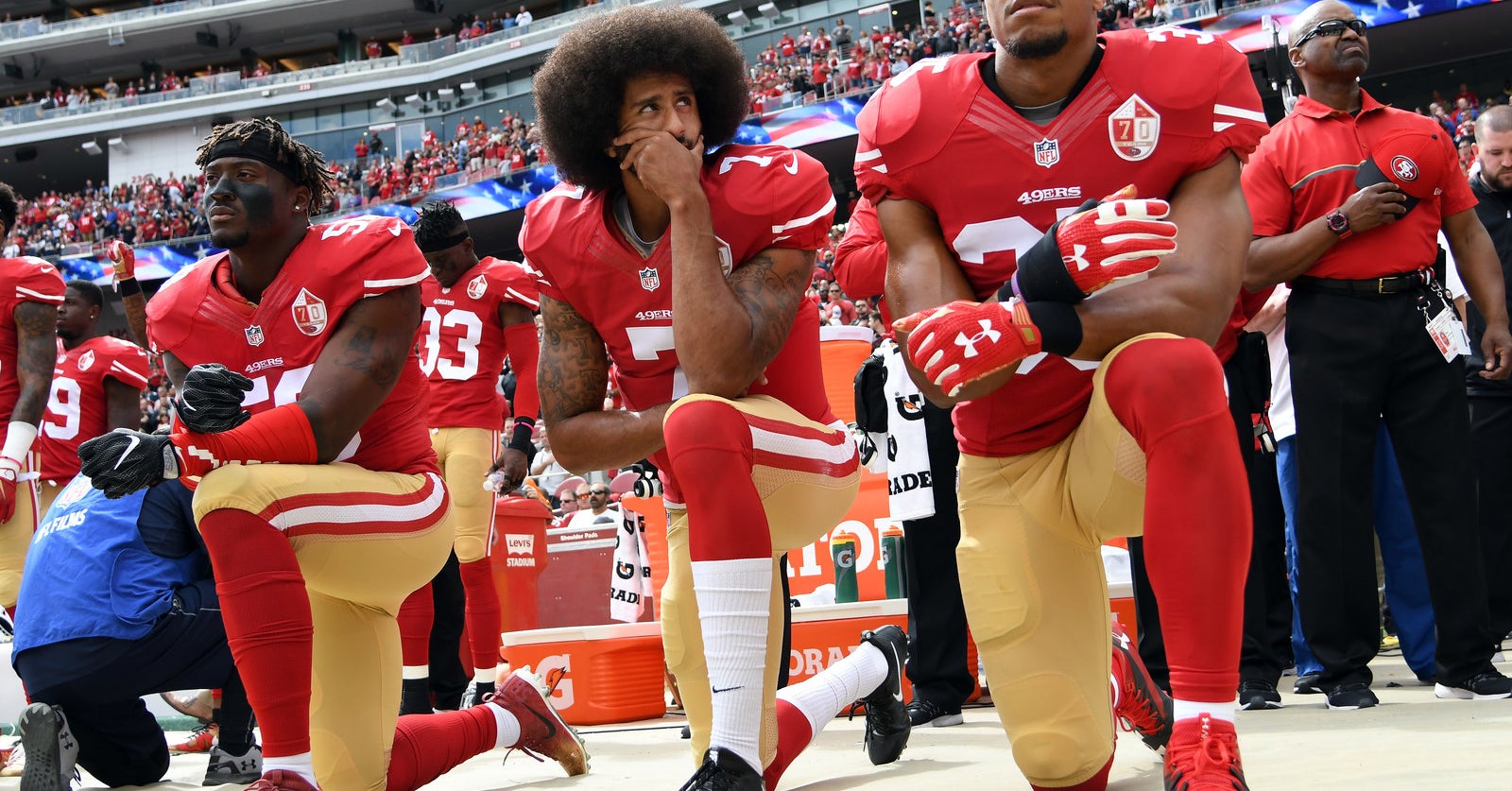 The Nfl Will Penalize Teams If Players Kneel During The