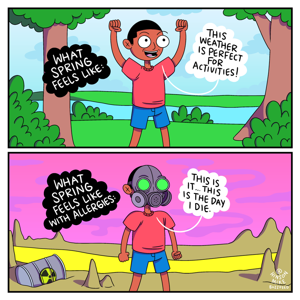 If You Have Allergies, You'll Completely Relate To These 22 Horrible