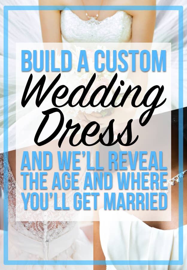 Design Your Perfect Wedding Dress And Find Out Where You'll Get Married ...