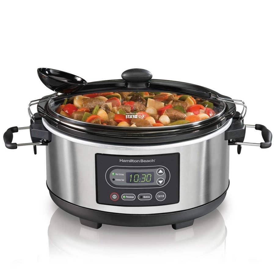 Crock-pot 8-Quart Manual Slow Cooker, Rhubarb