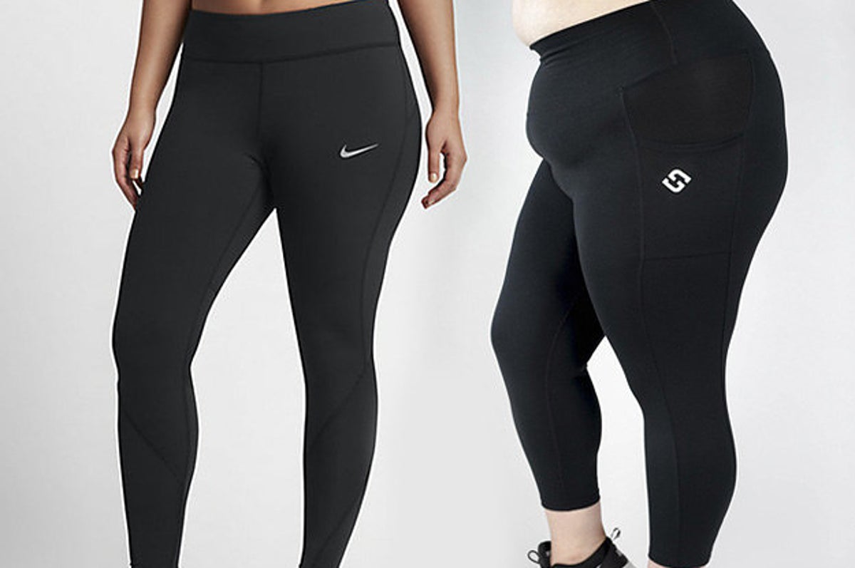 Black chicks in tights I Tried Six Pairs Of Plus Size Workout Leggings To Find The Best Ones