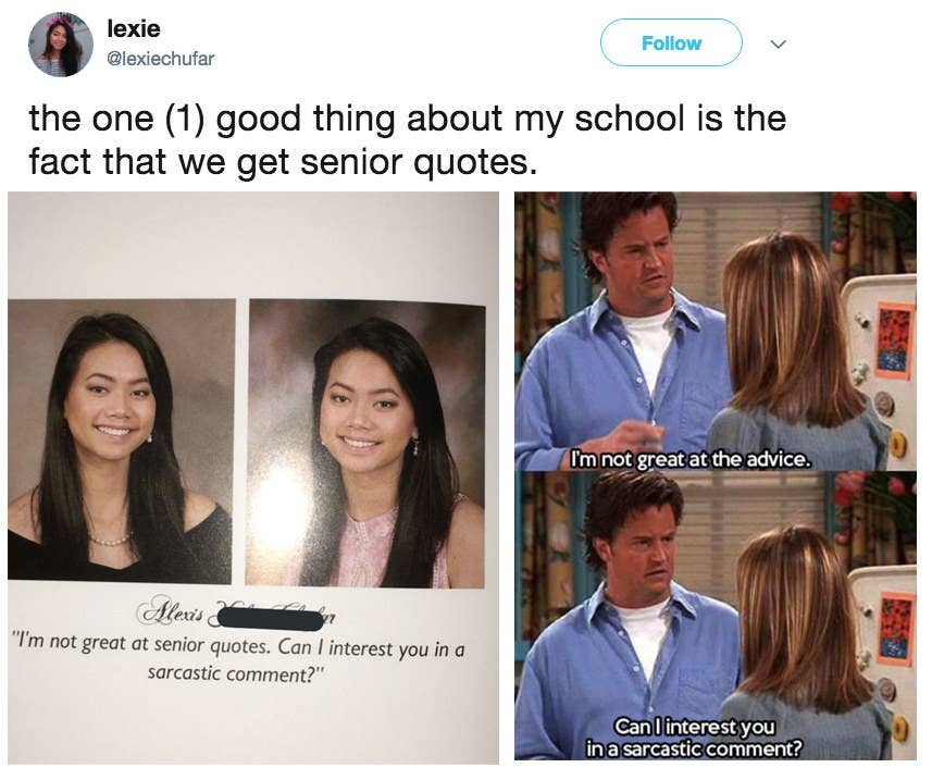 27 Senior Quotes That Prove 18 Teens Are A Bunch Of Witty Geniuses