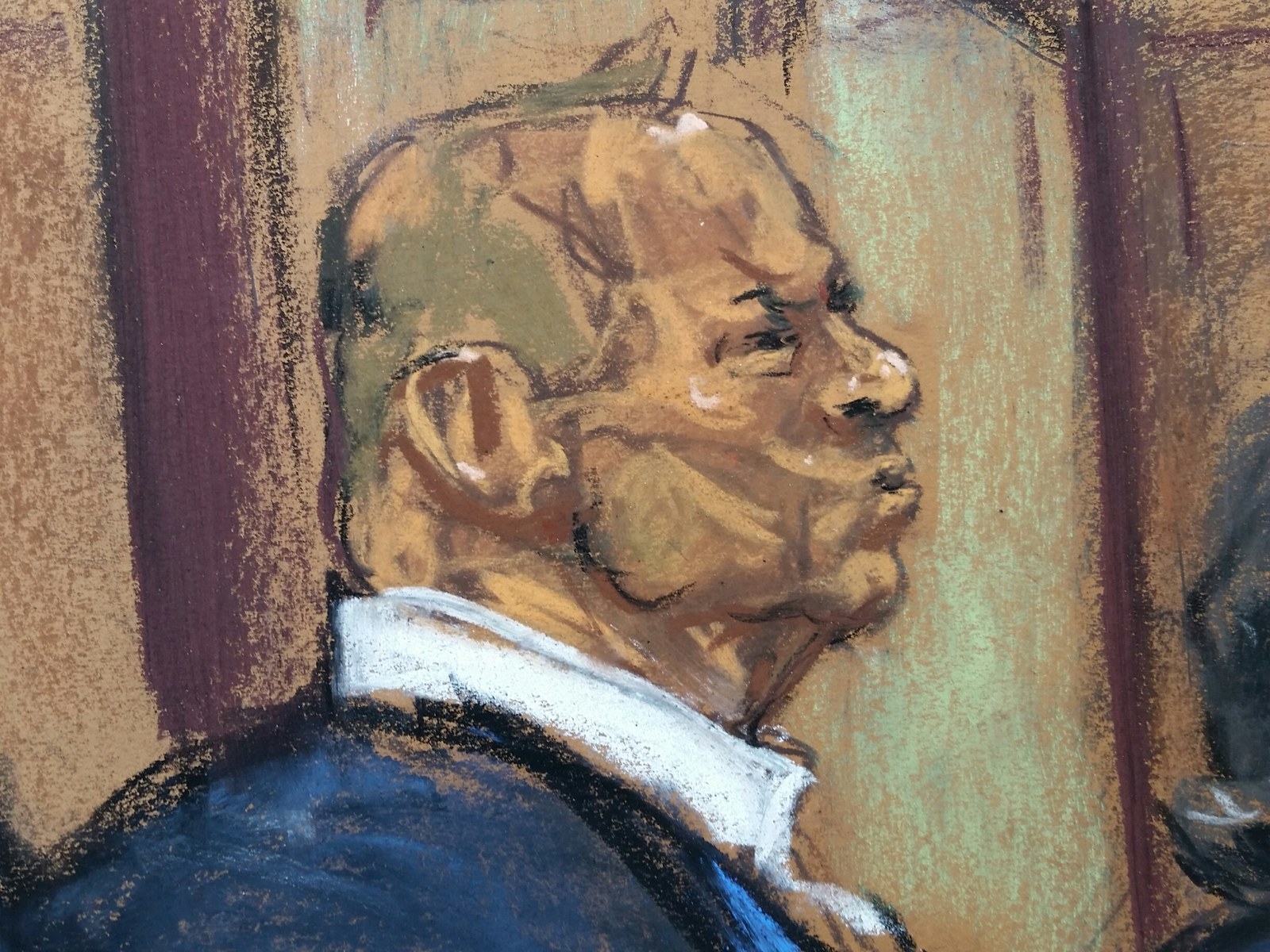 Hoo Boy These Courtroom Sketches Of Harvey Weinstein Are Really Something