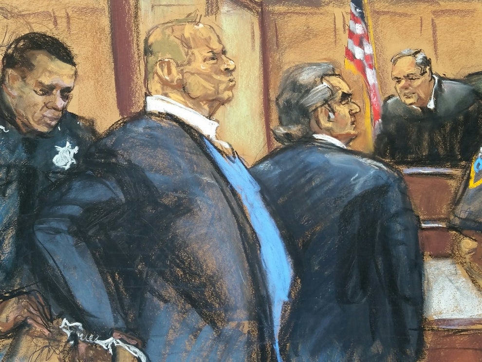 Hoo Boy, These Courtroom Sketches Of Harvey Weinstein Are Really Something