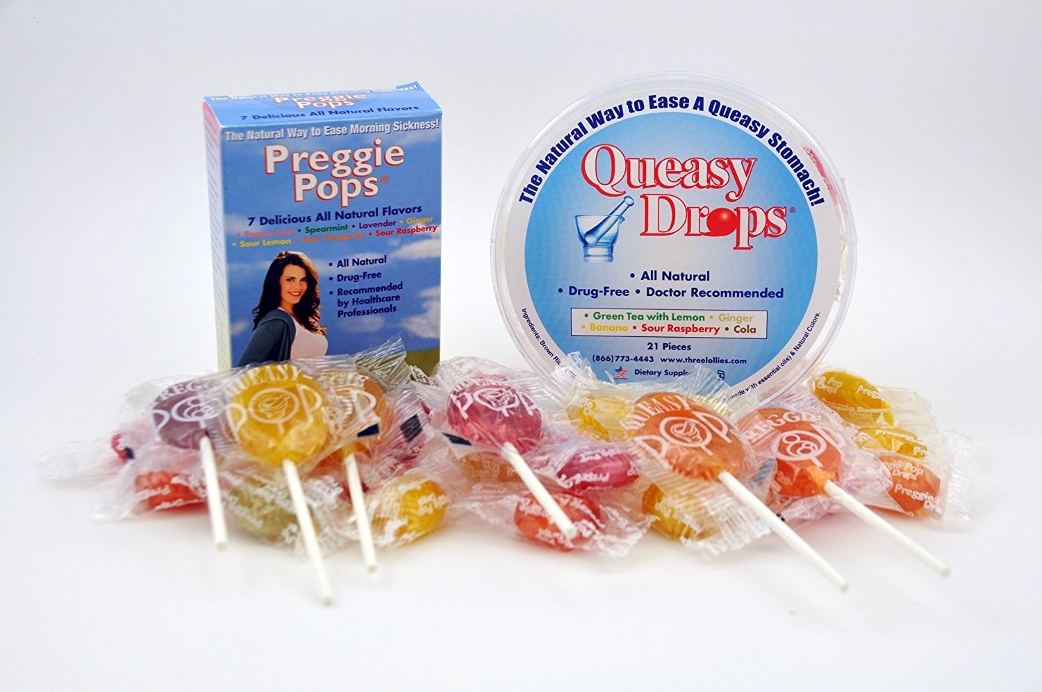 the candies wrapped in plastic