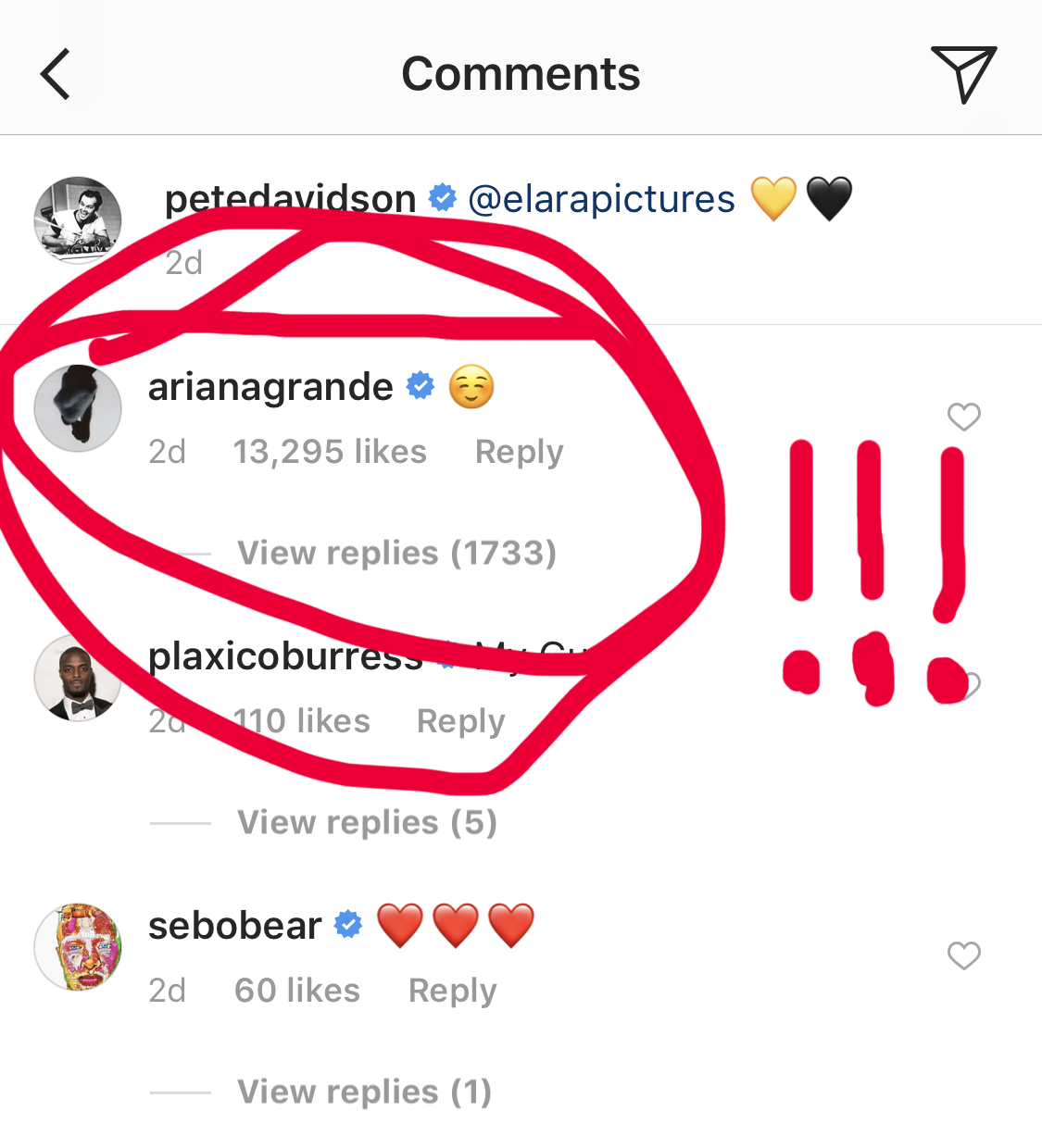OK, Ariana Grande Has Some Messy Insta Stuff Happening With Antonio ...