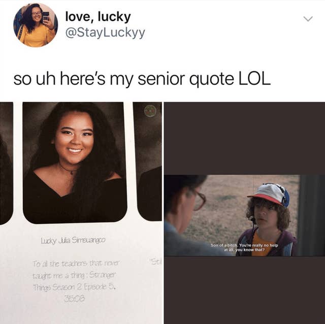 The 26 Absolute Best Senior Quotes From The Class Of 2018