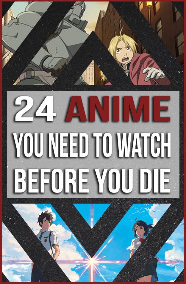 Anime You Should Watch Before You Die