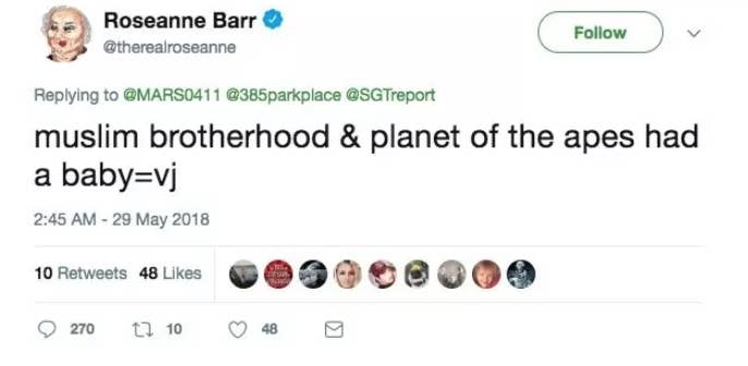 Here Are Some Roseanne Barr Tweets That Existed Before Abc Greenlighted Her Show