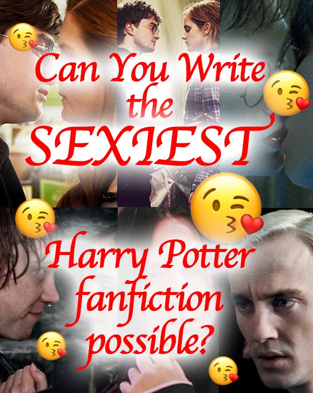 You Write The Sexiest Harry Potter Fanfic Possible?