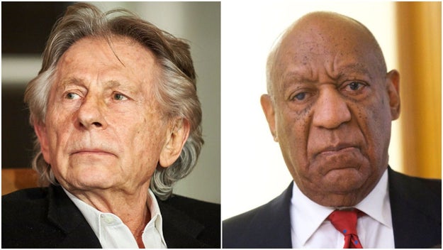 Comedian Bill Cosby and director Roman Polanski have been expelled from the Academy of Motion Picture Arts and Sciences for not being in accordance with the organization's standards of conduct.