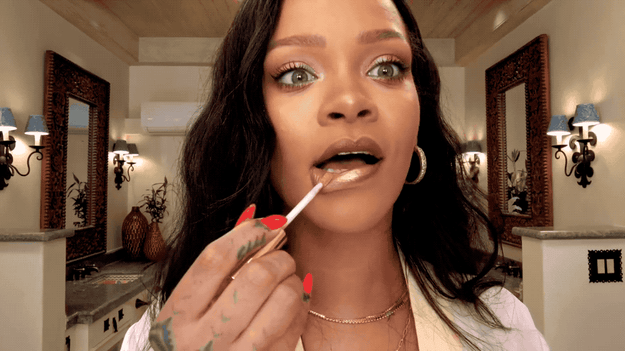 And just when we though she was taking a break from world domination, she casually teased new Fenty Beauty products. NBD!