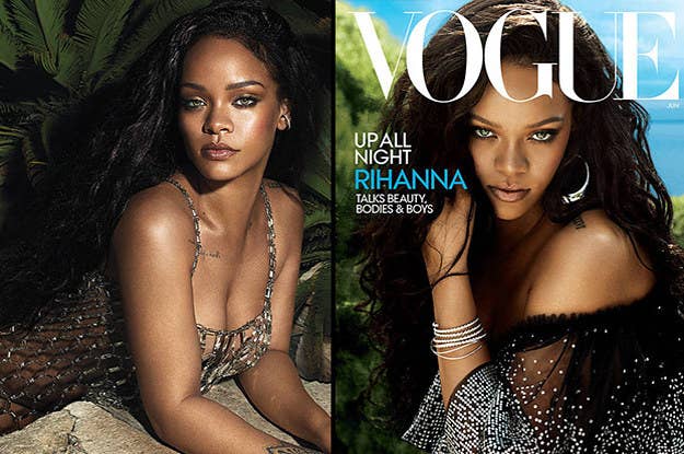 Every Rihanna Vogue Cover From 2009 To 2019