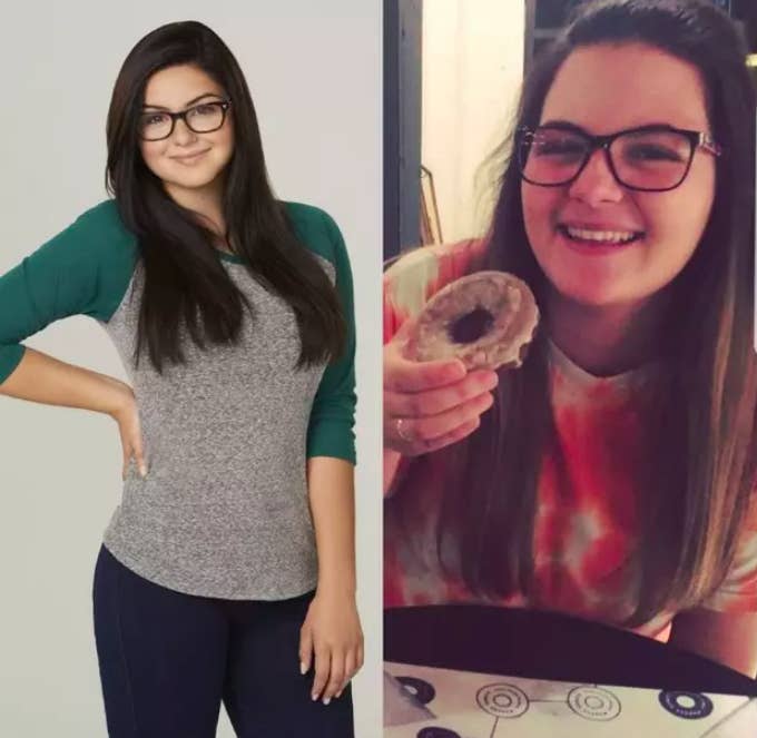 &quot;Multiple people have asked me, &#x27;hey you know who you look like?&#x27; Yes, Ariel Winter in Modern Family.&quot;â€“ katelyndelc
