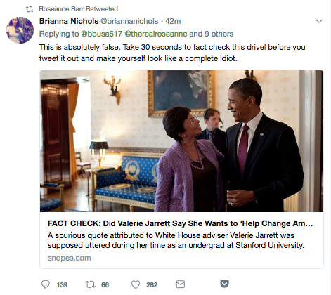 Image for snopes valerie jarrett