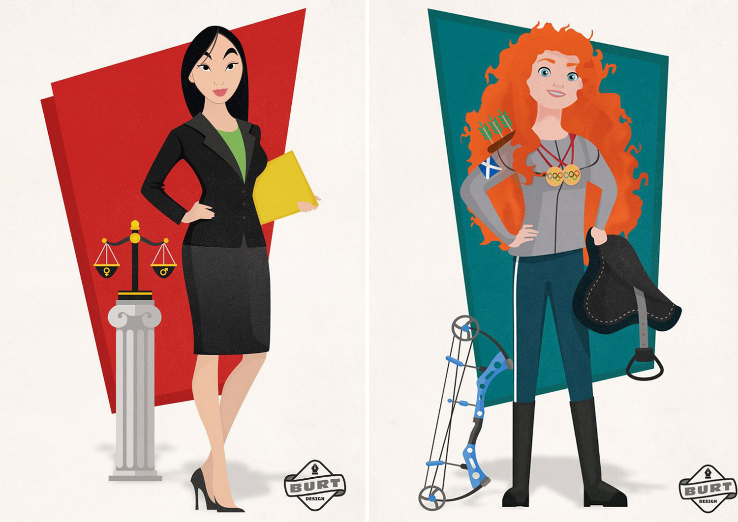 modern day princesses disney