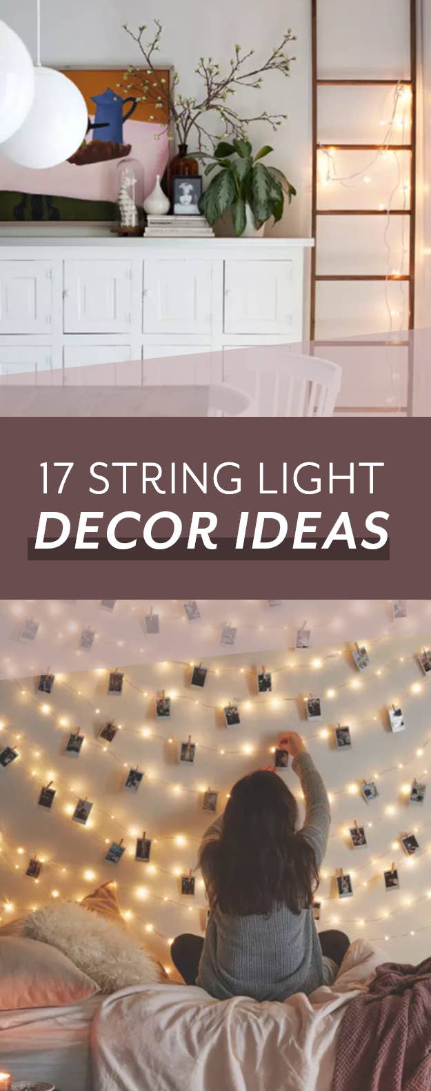 Christmas Gift Tags - String Light Design