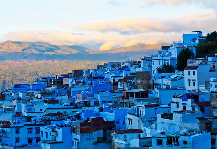&quot;The whole city is painted blue and it&#x27;s perched on the side of a mountain.&quot; — jrb93